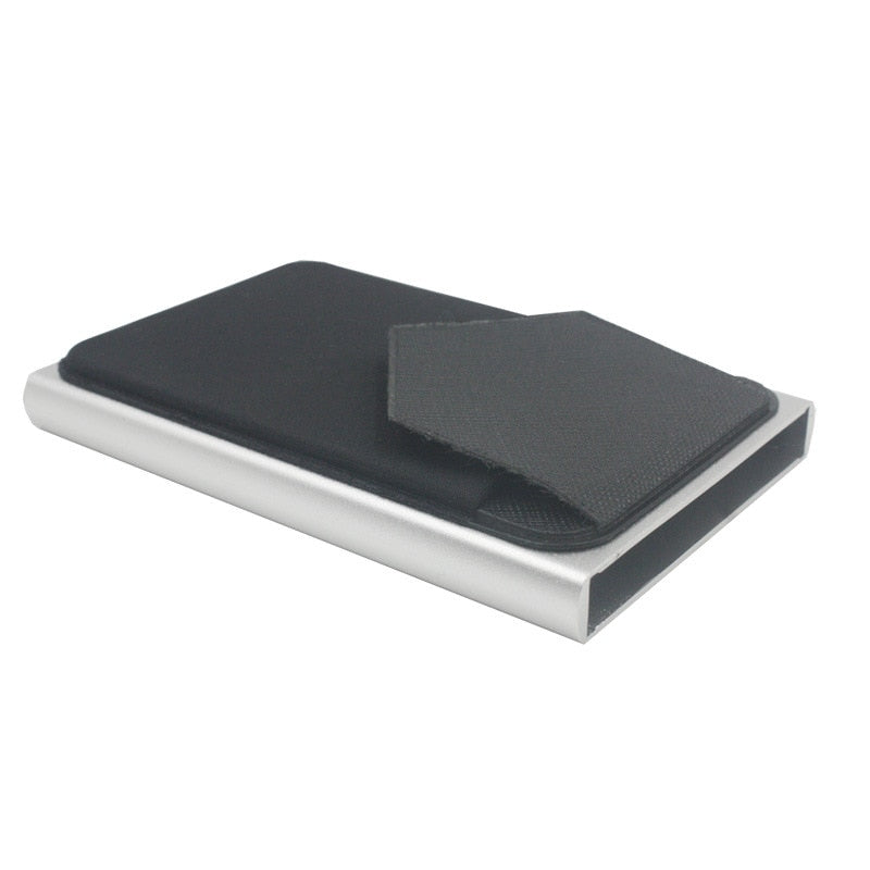 Pop-Out Aluminum RFID Blocking Wallet with Quick Access Slider