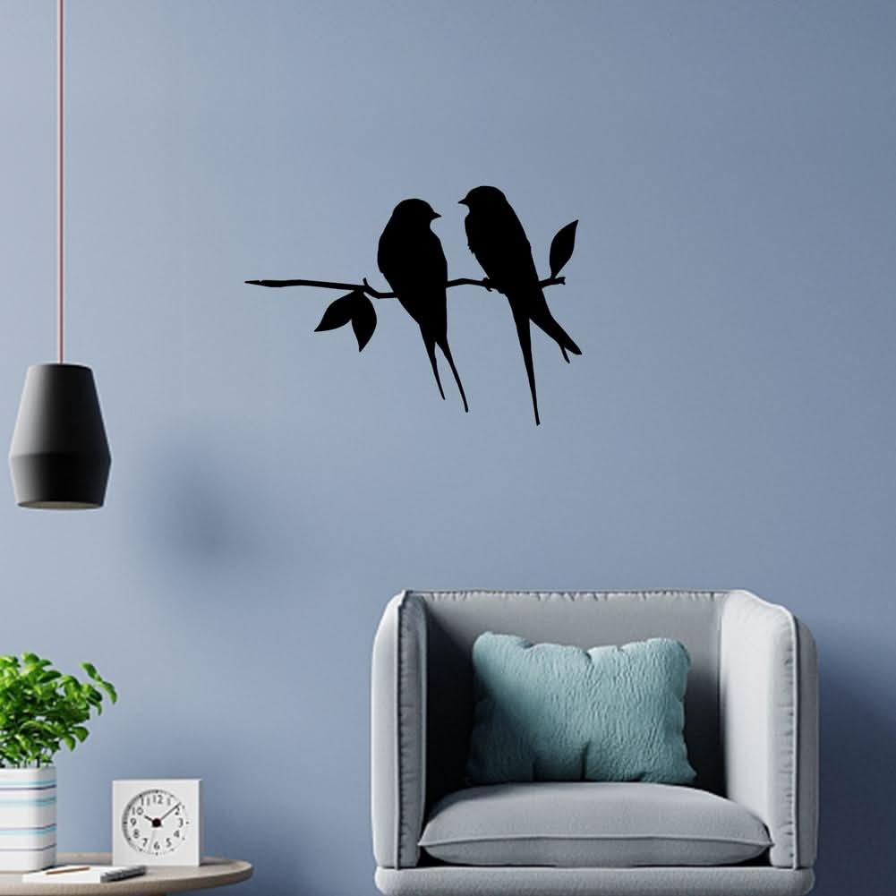 Metal Bird Garden Decor – Dancer Silhouette