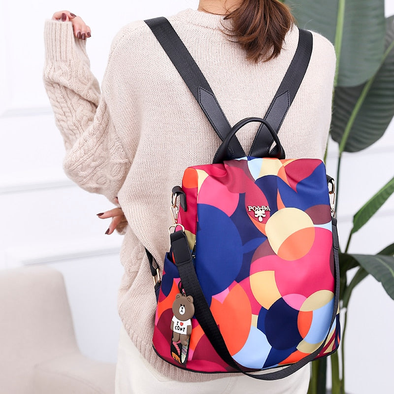 Waterproof Anti-Theft Backpack for Women