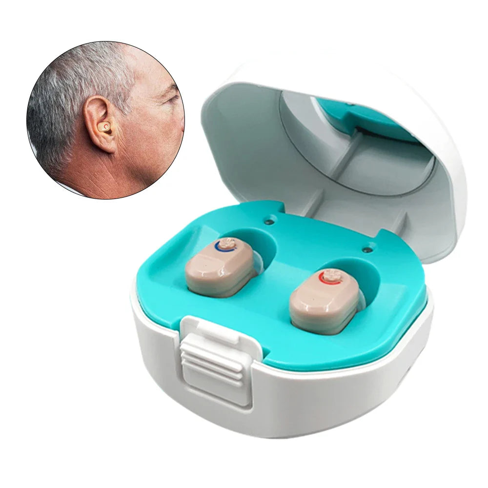ClearMini 2025 Rechargeable In-Ear CIC Hearing Aids for Seniors
