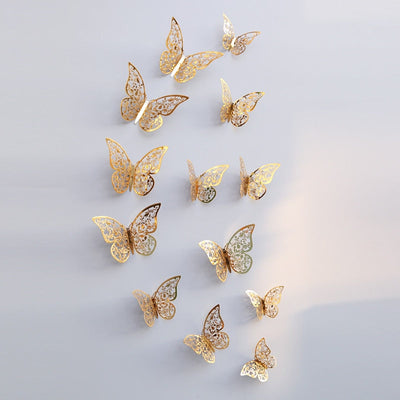 3D Butterfly Wall Stickers for Wedding and Home Decor