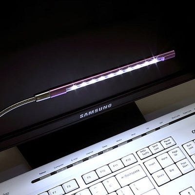 LumoBeam Flexible LED Keyboard Light for Desk or Laptop