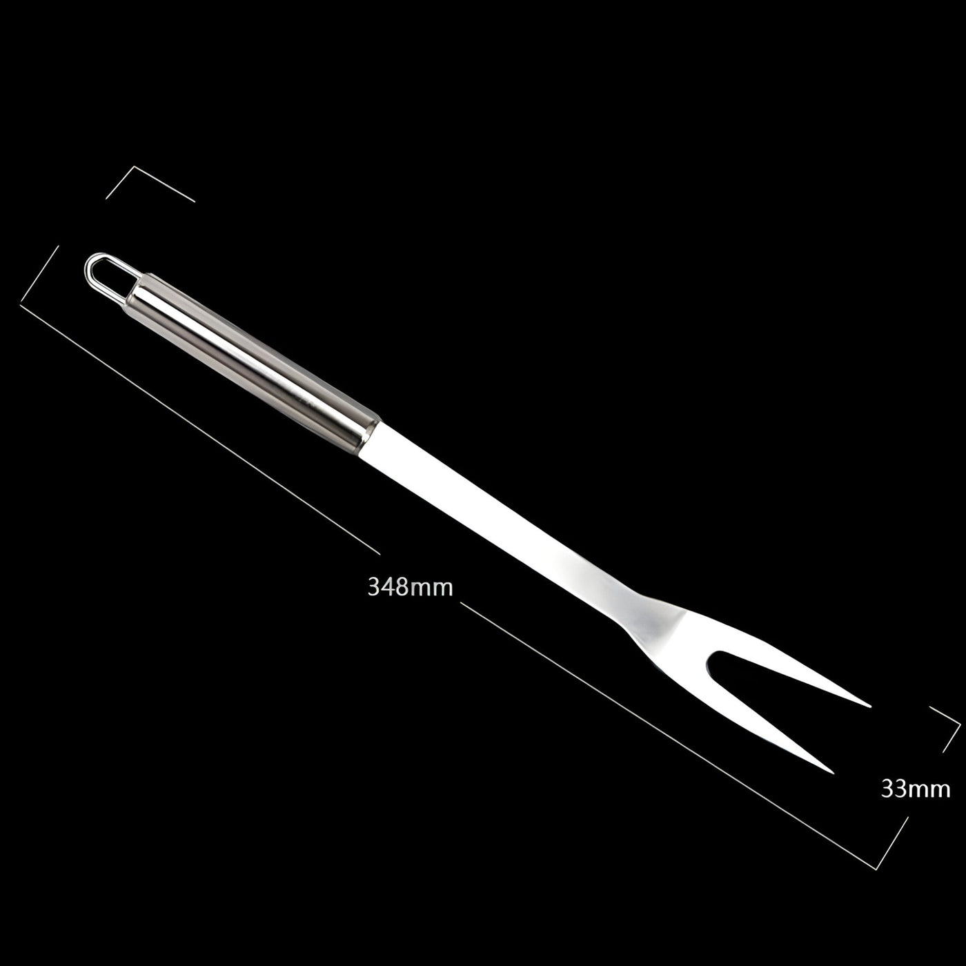 Stainless Steel BBQ Grill Tool Set with Carrying Case