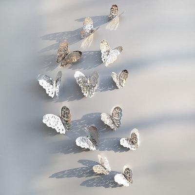 3D Butterfly Wall Stickers for Wedding and Home Decor