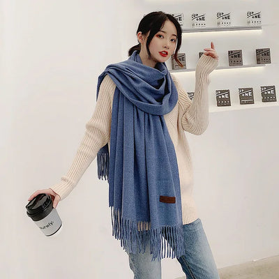 Women’s Cotton Winter Scarf – Soft, Warm, Elegant Style