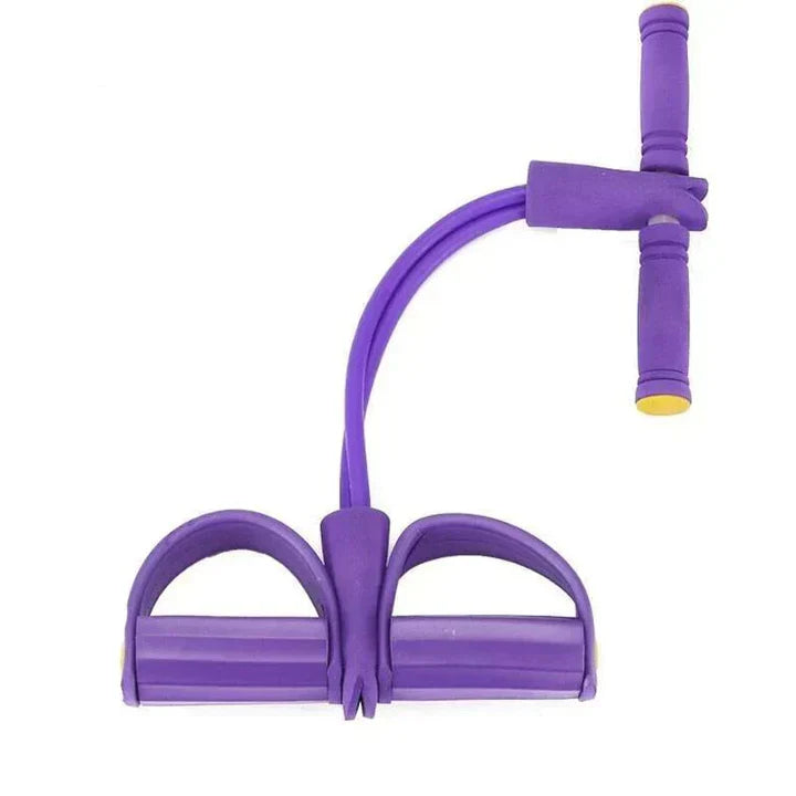 Training Resistance Band with Non-Slip Pedals