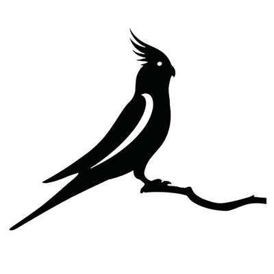 Metal Bird Garden Decor – Dancer Silhouette