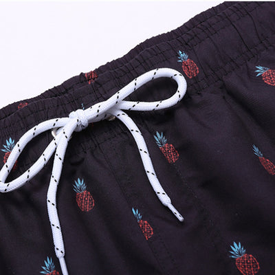 Men’s Quick-Dry Swim Shorts with Adjustable Drawstring Waist