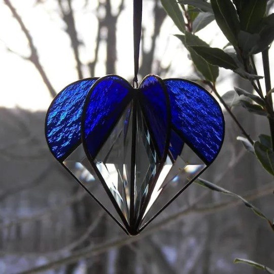 Handmade Heart Acrylic Sun Catcher Decoration
