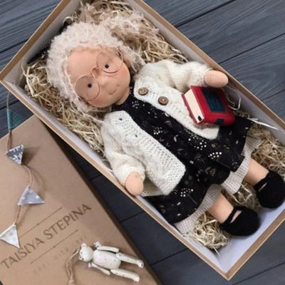 Handmade Cotton Plush Doll – Waldorf Emma Toy