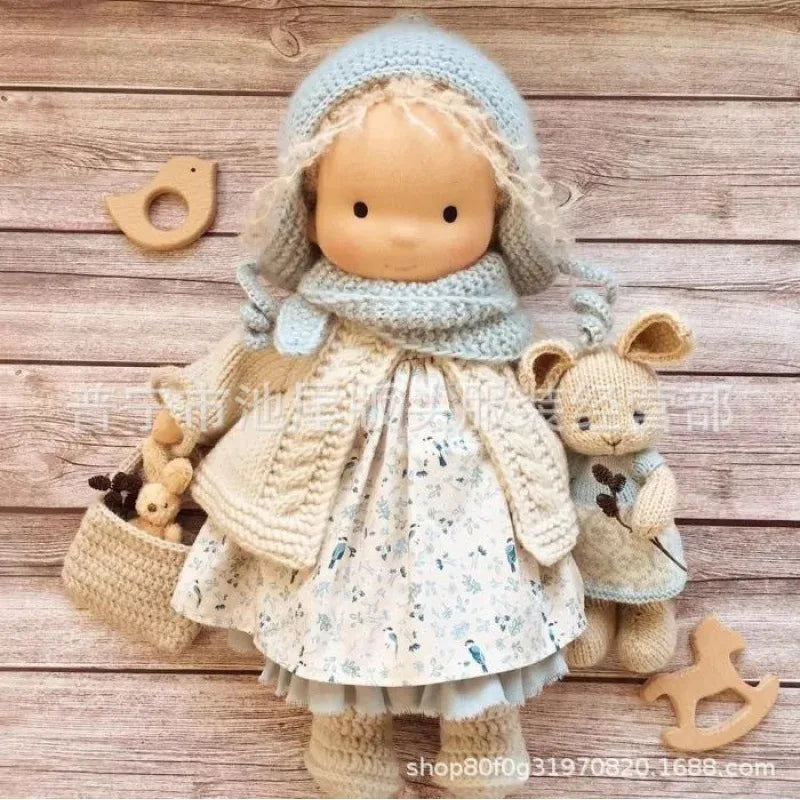 Handmade Cotton Plush Doll – Waldorf Emma Toy