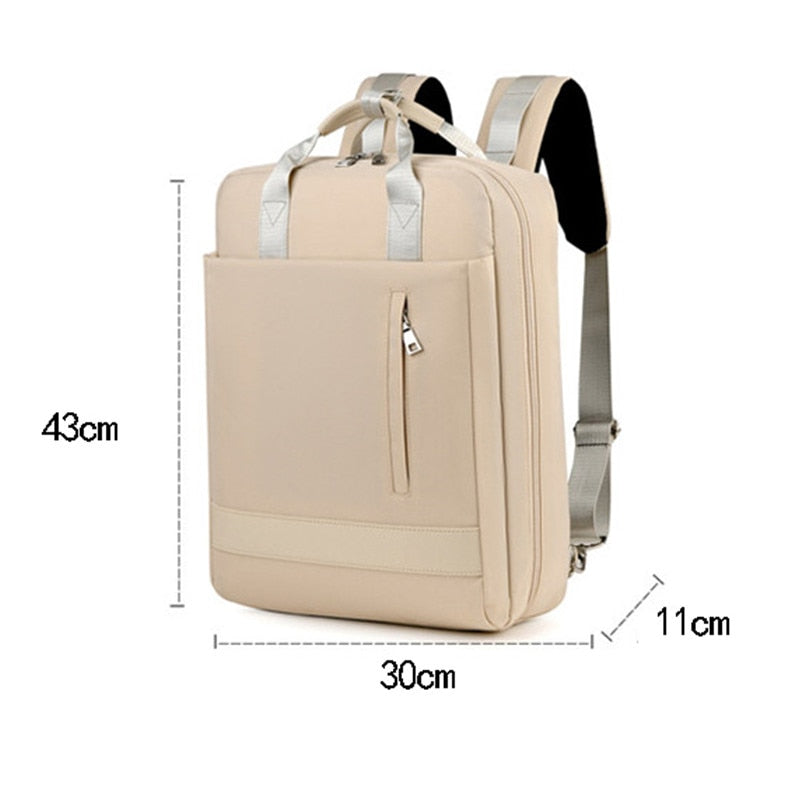 Anti-Theft Travel Backpack with USB Charging Port