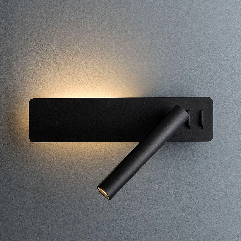 Adjustable LED Reading Wall Lamp for the Bed