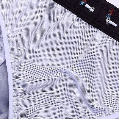 Men’s Quick-Dry Swim Shorts with Adjustable Drawstring Waist