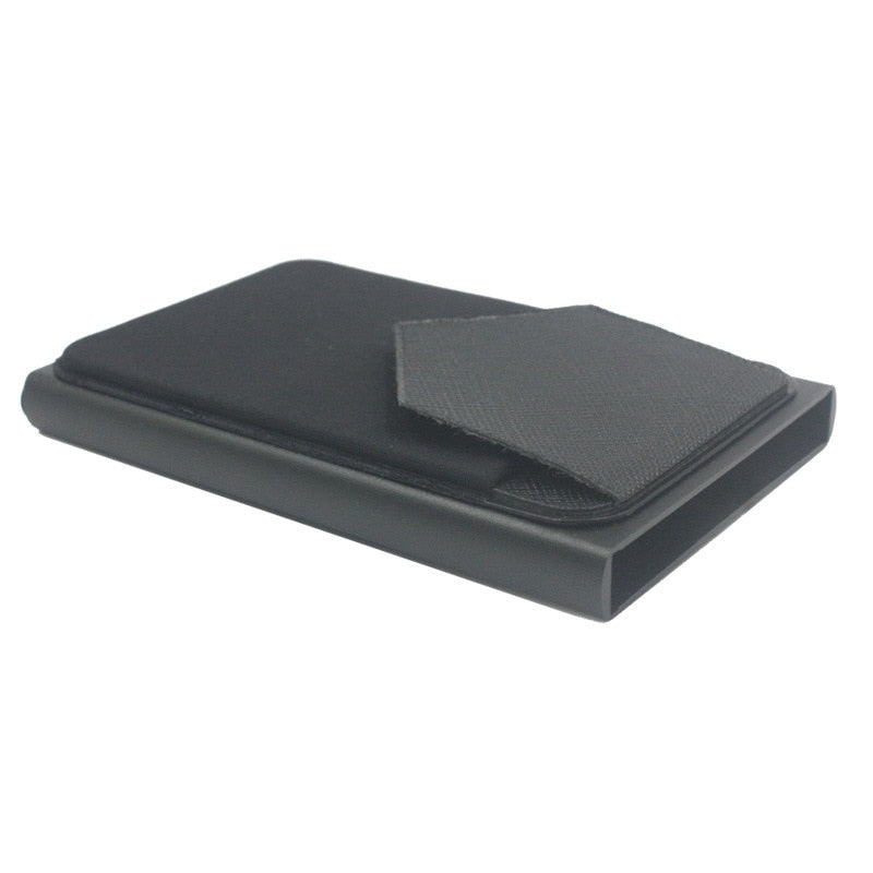 Pop-Out Aluminum RFID Blocking Wallet with Quick Access Slider