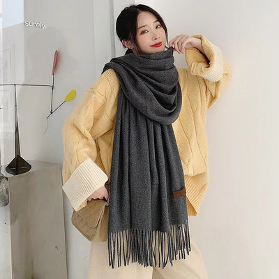 Women’s Cotton Winter Scarf – Soft, Warm, Elegant Style