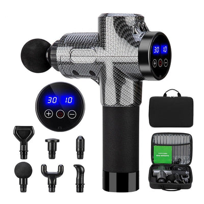 Rechargeable Massage Gun with 6 Attachments