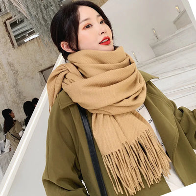Women’s Cotton Winter Scarf – Soft, Warm, Elegant Style