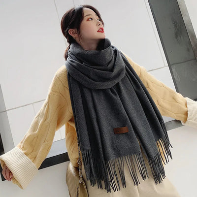 Women’s Cotton Winter Scarf – Soft, Warm, Elegant Style