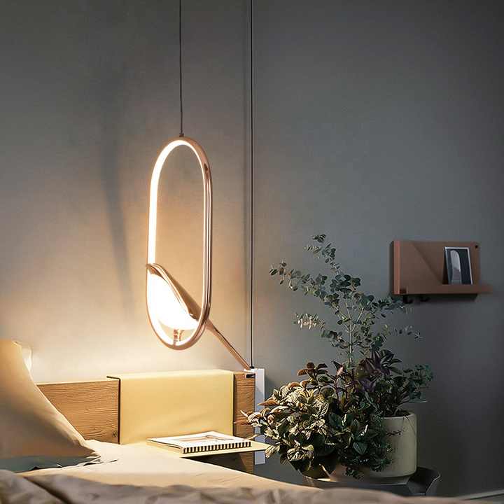 MrBird Gold Bird Pendant Light – Modern Elegant Lamp