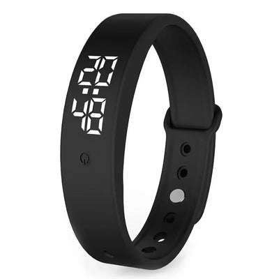 Waterproof Smartwatch with Vibration and Health Tracking
