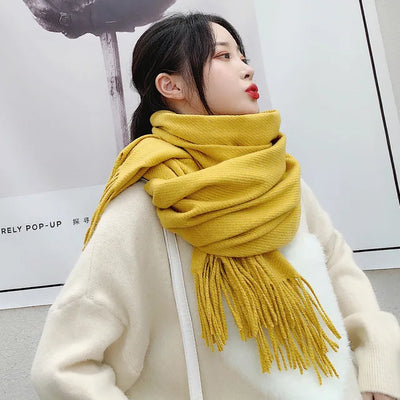 Women’s Cotton Winter Scarf – Soft, Warm, Elegant Style