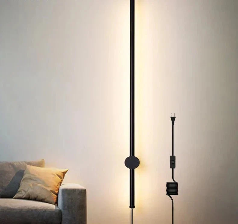 Minimalist Wall Lamp with Plug