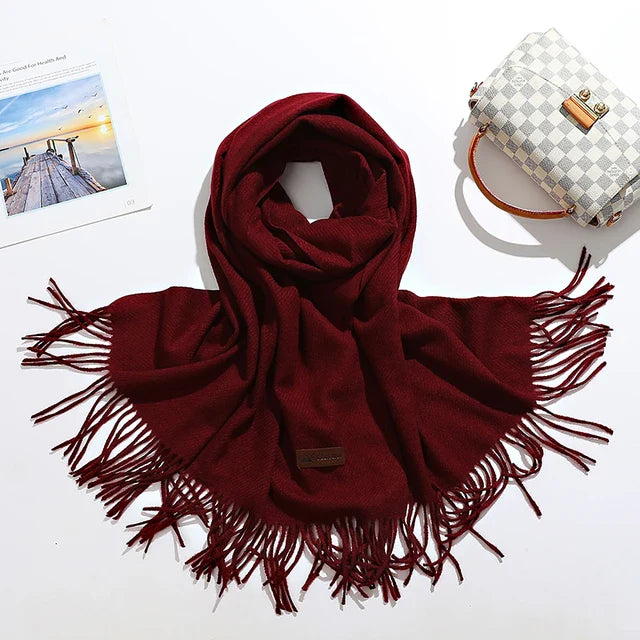 Women’s Cotton Winter Scarf – Soft, Warm, Elegant Style