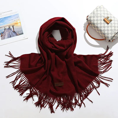 Women’s Cotton Winter Scarf – Soft, Warm, Elegant Style