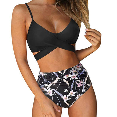 Belle High Waisted Bikini – Colorful Women’s Swimwear Set
