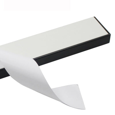 Magnetic Knife Holder – Wall-Mounted Black Steel Rack