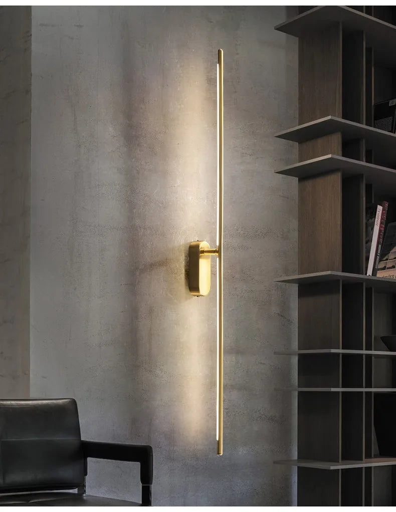 LuxeBeam – Modern Scandinavian Wall Lighting for Stylish Interiors