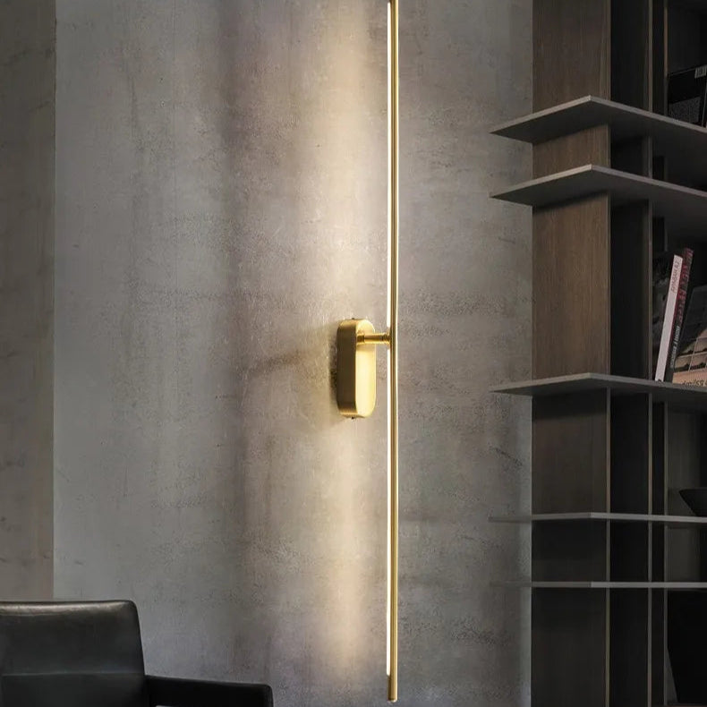 Modern Scandinavian LED Wall Light – Iron Fixture