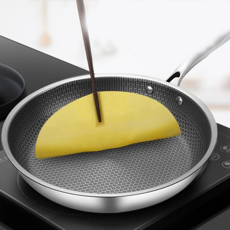 PanPro 30cm Stainless Steel Non-Stick Frying Pan