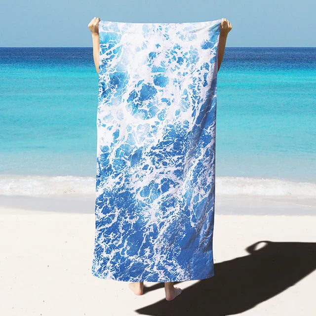 Extra Large Quick-Dry Microfiber Beach and Pool Towel