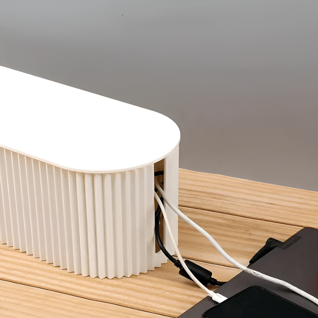 Cable Organizer Box with Lid – Macaron Colors