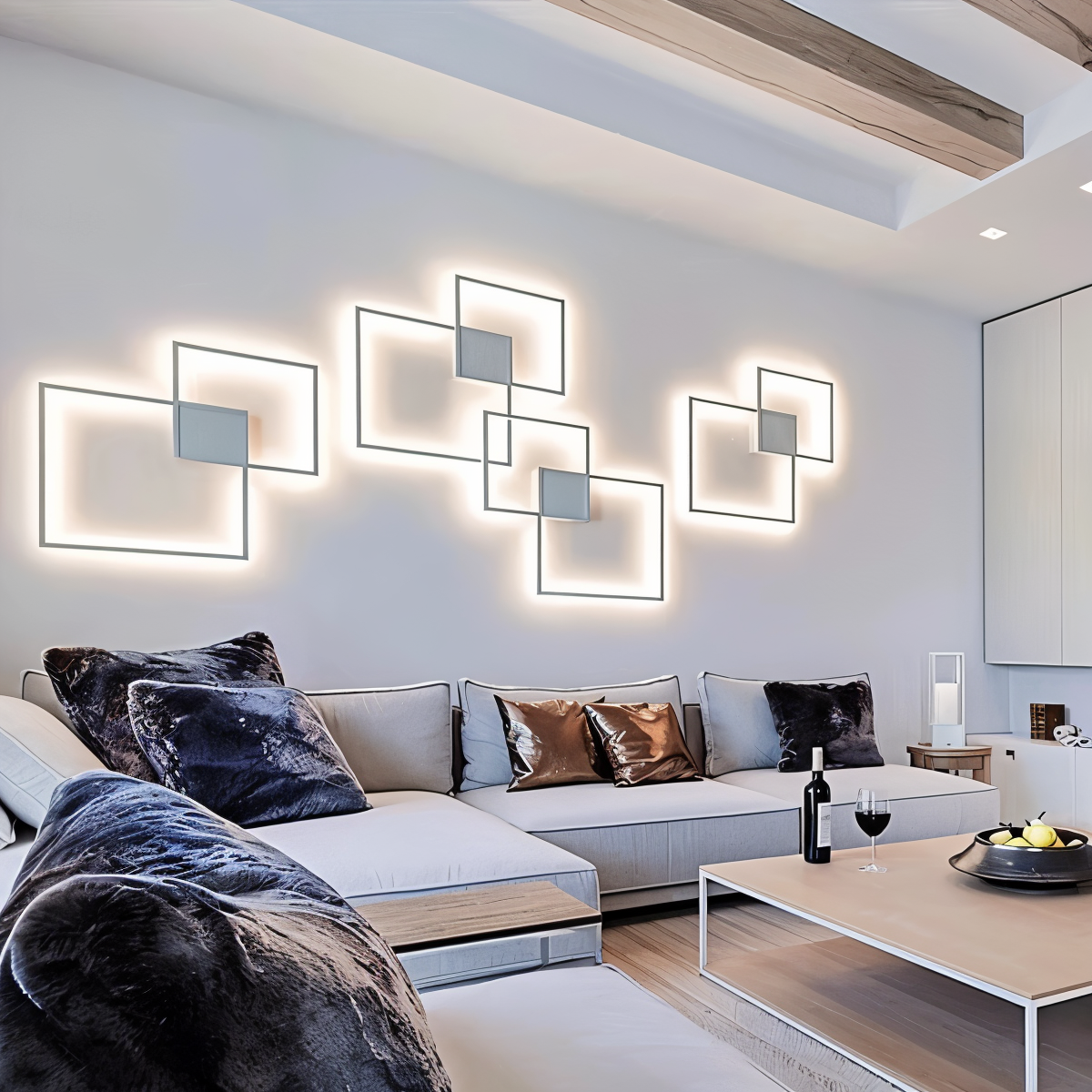 Modern LED Wall Lamp for Living Room and Bedroom