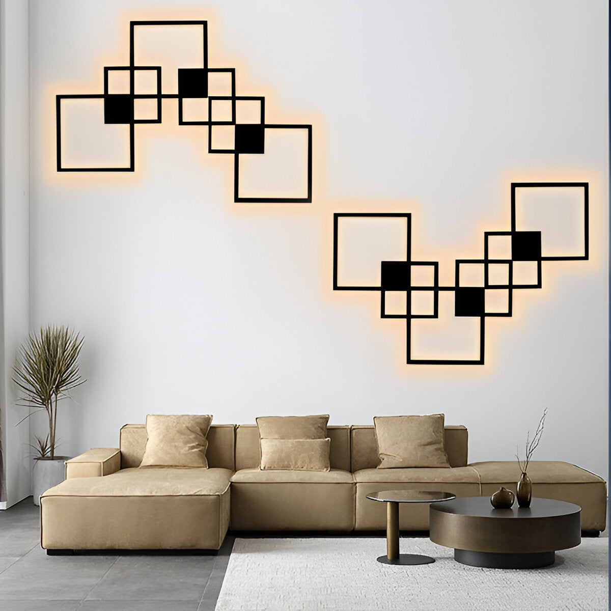 Modern LED Wall Lamp for Living Room and Bedroom