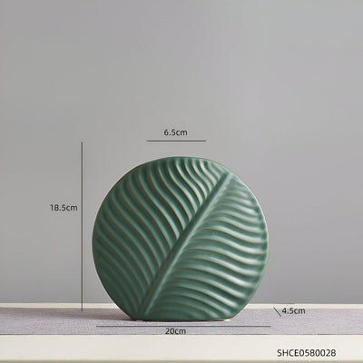 Handmade Scandinavian Ceramic Vase for Flowers and Home Decor