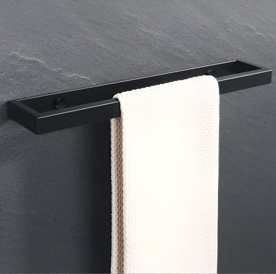 Uni-Black Wall Towel Holder – Stainless Steel