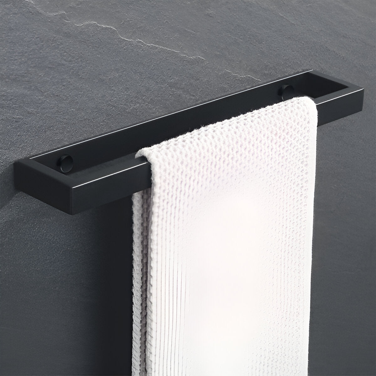 Uni-Black Wall Towel Holder – Stainless Steel