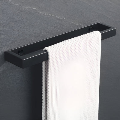 Uni-Black Wall Towel Holder – Stainless Steel