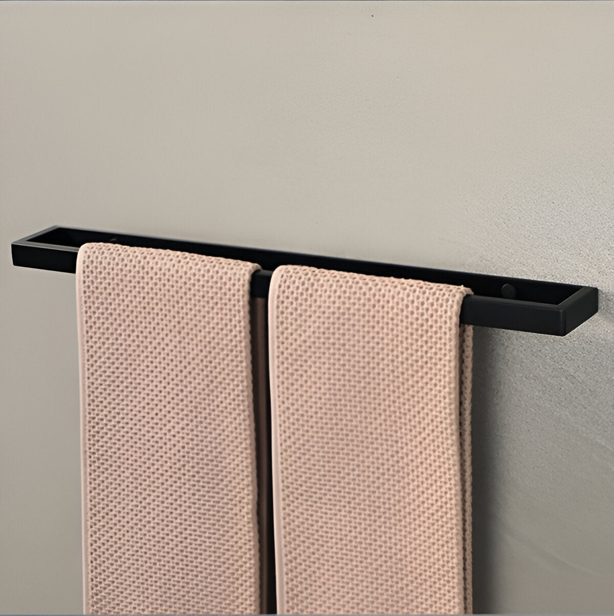 Uni-Black Wall Towel Holder – Stainless Steel