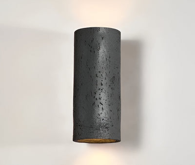 StoneBeam LED Cylinder Wall Light – Indoor/Outdoor