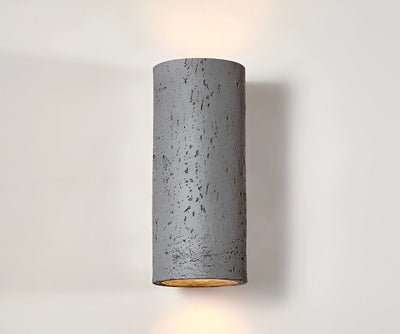StoneBeam LED Cylinder Wall Light – Indoor/Outdoor