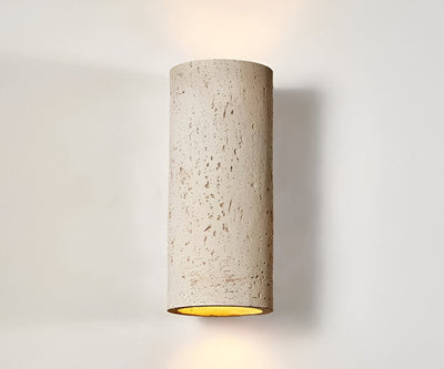 StoneBeam LED Cylinder Wall Light – Indoor/Outdoor