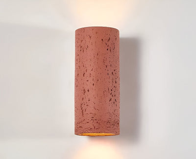 StoneBeam LED Cylinder Wall Light – Indoor/Outdoor