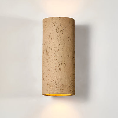 StoneBeam LED Cylinder Wall Light – Indoor/Outdoor