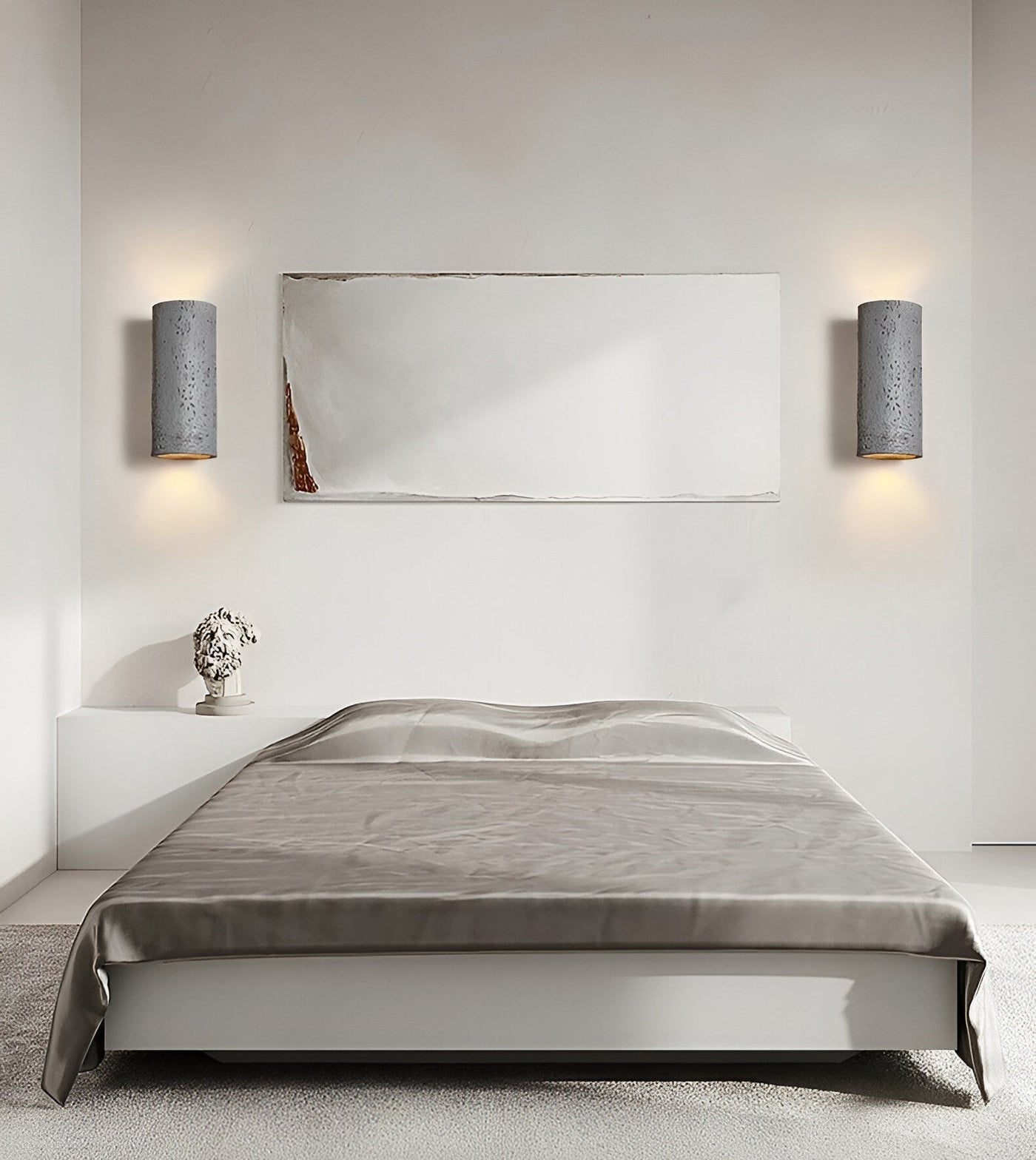 StoneBeam LED Cylinder Wall Light – Indoor/Outdoor