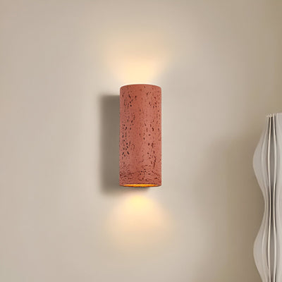 StoneBeam LED Cylinder Wall Light – Indoor/Outdoor